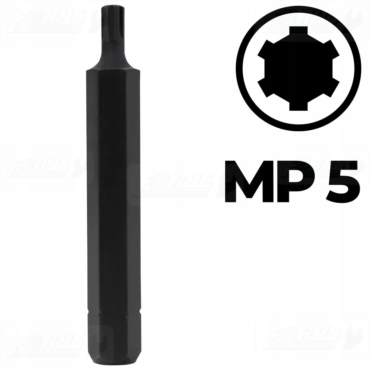 RIBE Bit MP5 75mm - Duurzaam Gereedschap van S2 Staal