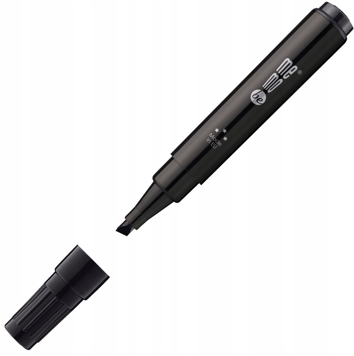 MemoBe Permanente Marker, Zwarte Inkt, 1-4 mm Punt