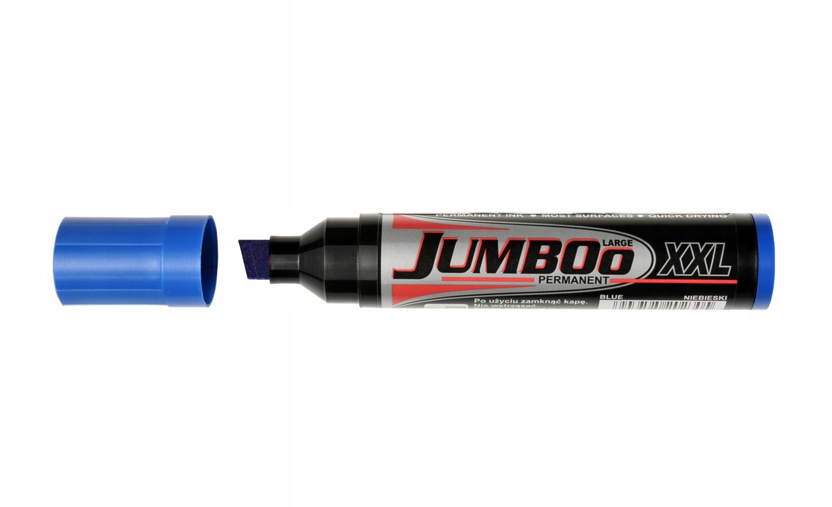 Kamet Jumbo XXL Marker - Permanent Blauw