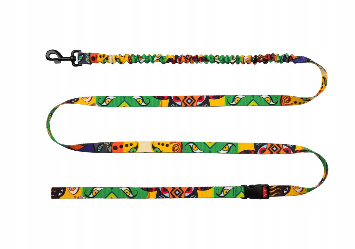 Chaba Loopband voor honden JUMBO 280cm - L, met schokdemper
