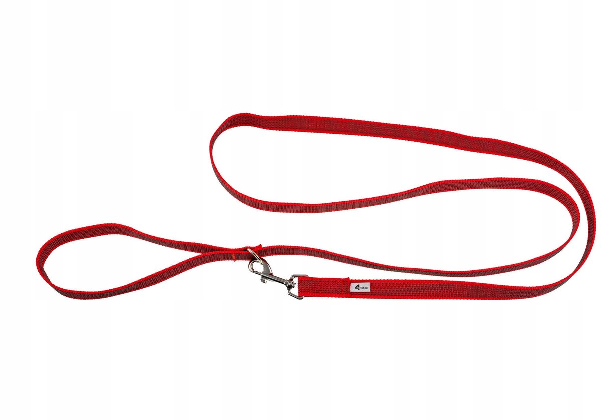 Antislip Rode Rubberen Hondensnoer 2m - Duurzaam & Veilig