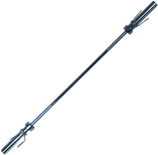 Tunturi Olympische Halterstang - 220 cm - Ø 50 mm - Incl. gratis fitness app