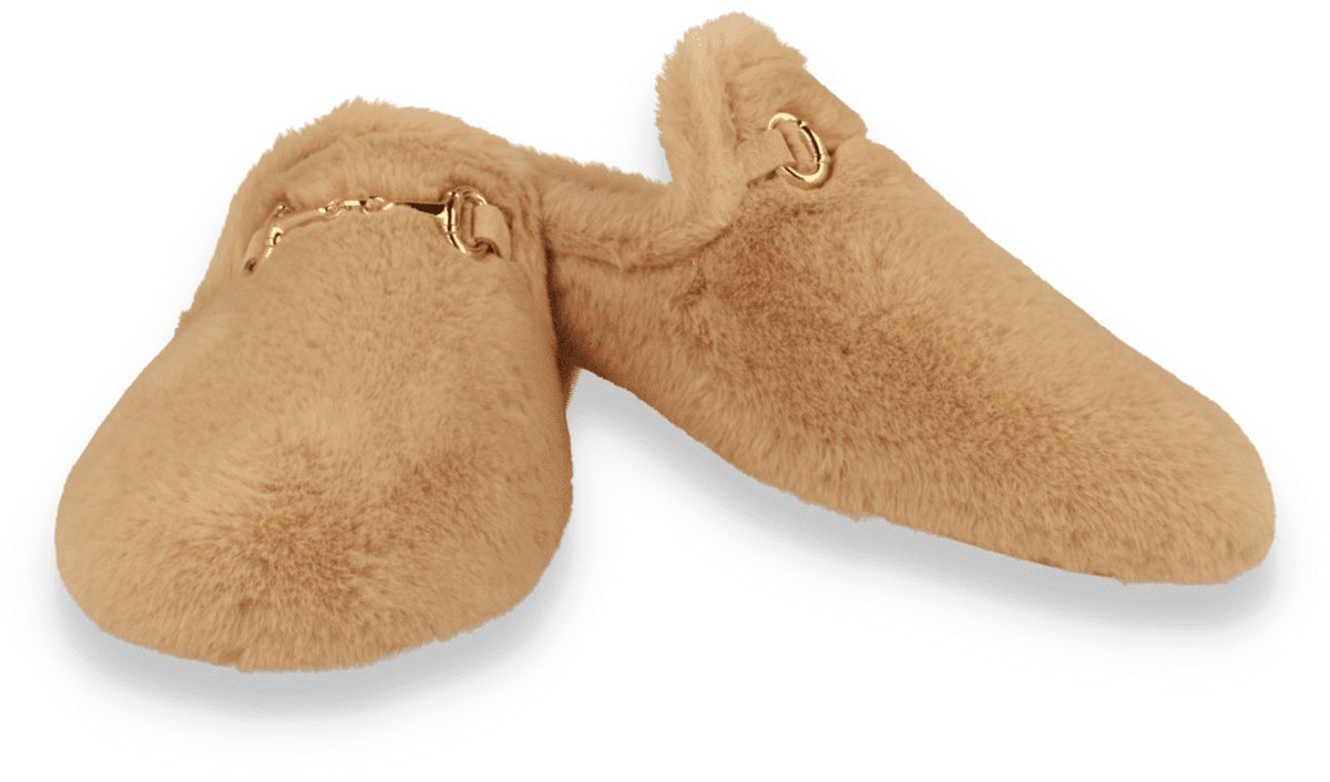 Macarena Dames Pantoffel | Beige | Maat: 42