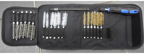 Dragon-Tools Complete borstelset - Staal, koper en nylon - Geschikt voor buizen en schroefdraad