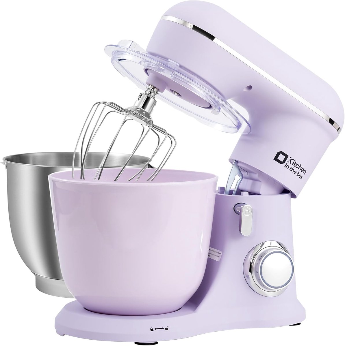 Keukenmachine 1300W met 10 snelheden en dubbele mengkommen - Elektrische standmixer