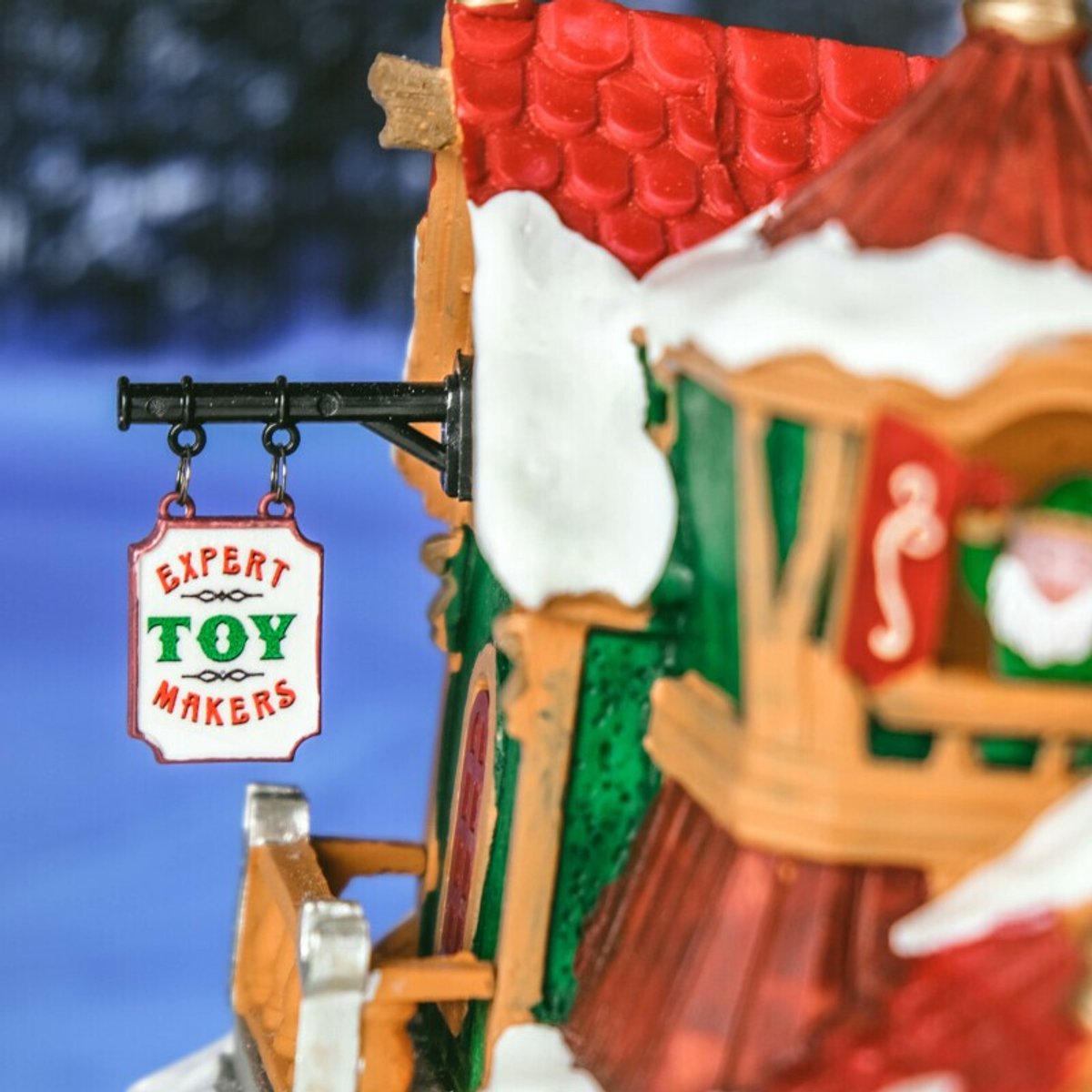 Lemax Kerstdorp The Elf Workshop - Met verlichting – foto 4