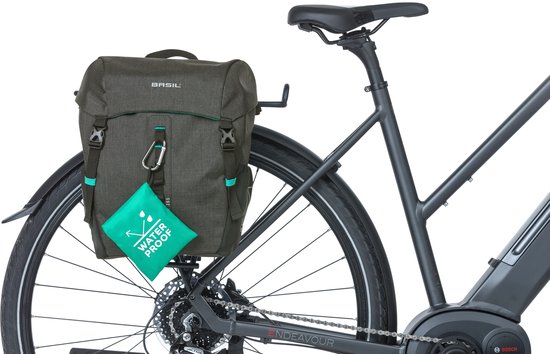 Basil Discovery Enkele fietstas - Zwart - 9 Liter van Basil — afbeelding 5