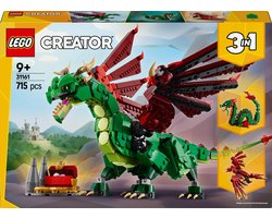 foto van LEGO Creator 3in1 Middeleeuwse draak - 31161