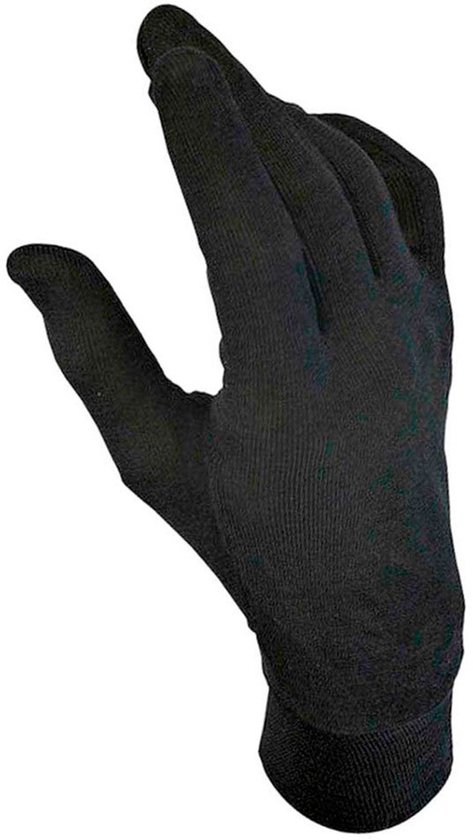 Silk en Gants Dainese Zwart S , homme/femme