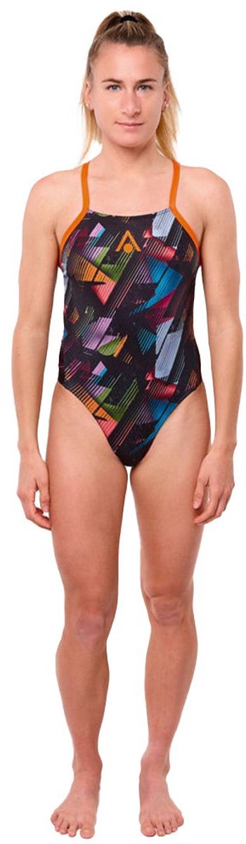 Aquasphere Essential Tie Back - Badpak - Dames - Multicolor/Blauw - 38