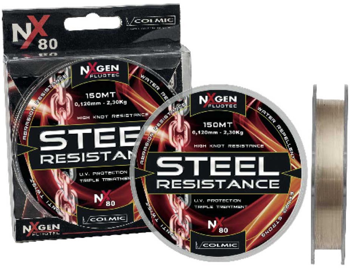 Colmic Steel Resistance Monofilament 300 M Goud 0.350 mm