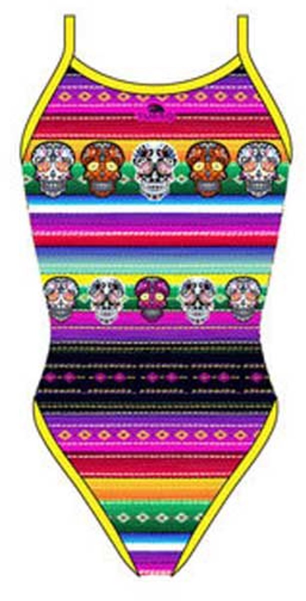 Turbo Poncho Revolution Zwemkleding Veelkleurig S Vrouw Yellow