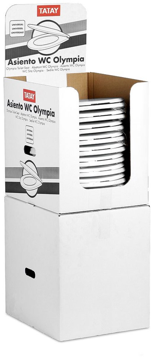 Tatay Olympia Wc-bril Zilver