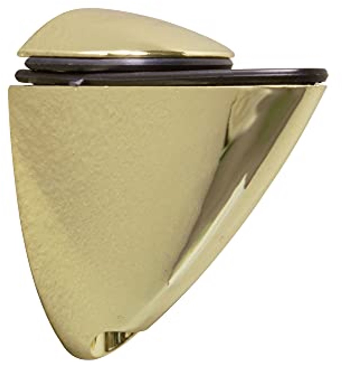 Gouden plankhouder met maximale opening van 40 mm voor diverse toepassingen