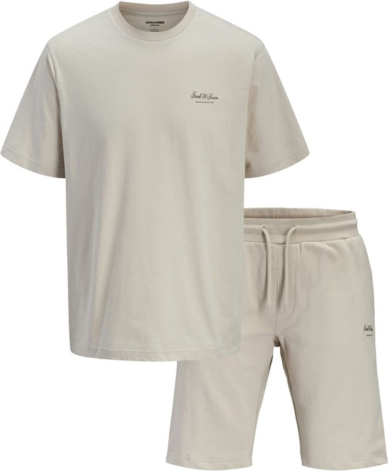 JACK&JONES - Archive Graphic Shirt en Joggingshort Set Junior - Maat 140