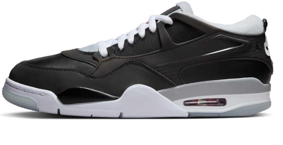 Nike Air Jordan 4 RM PRM”” Wolf “”Herenschoenen� Zwart