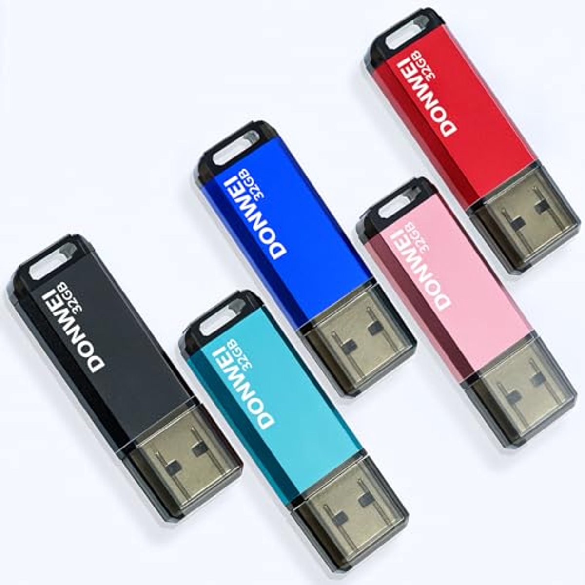 USB Stick 32 GB - 5 Stuks in Diverse Kleuren