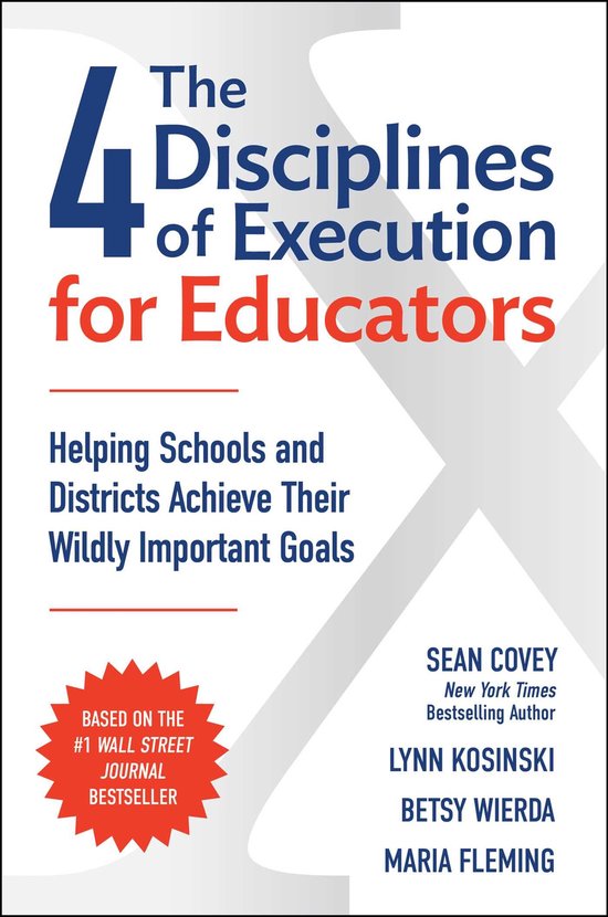 The 4 Disciplines of Execution for Educators - cover