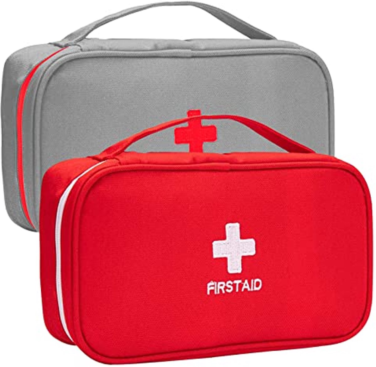 EHBO-kit set van 2 - Kleine Lege Emergency Medische Pouches voor Kamperen en Outdoor Activiteiten