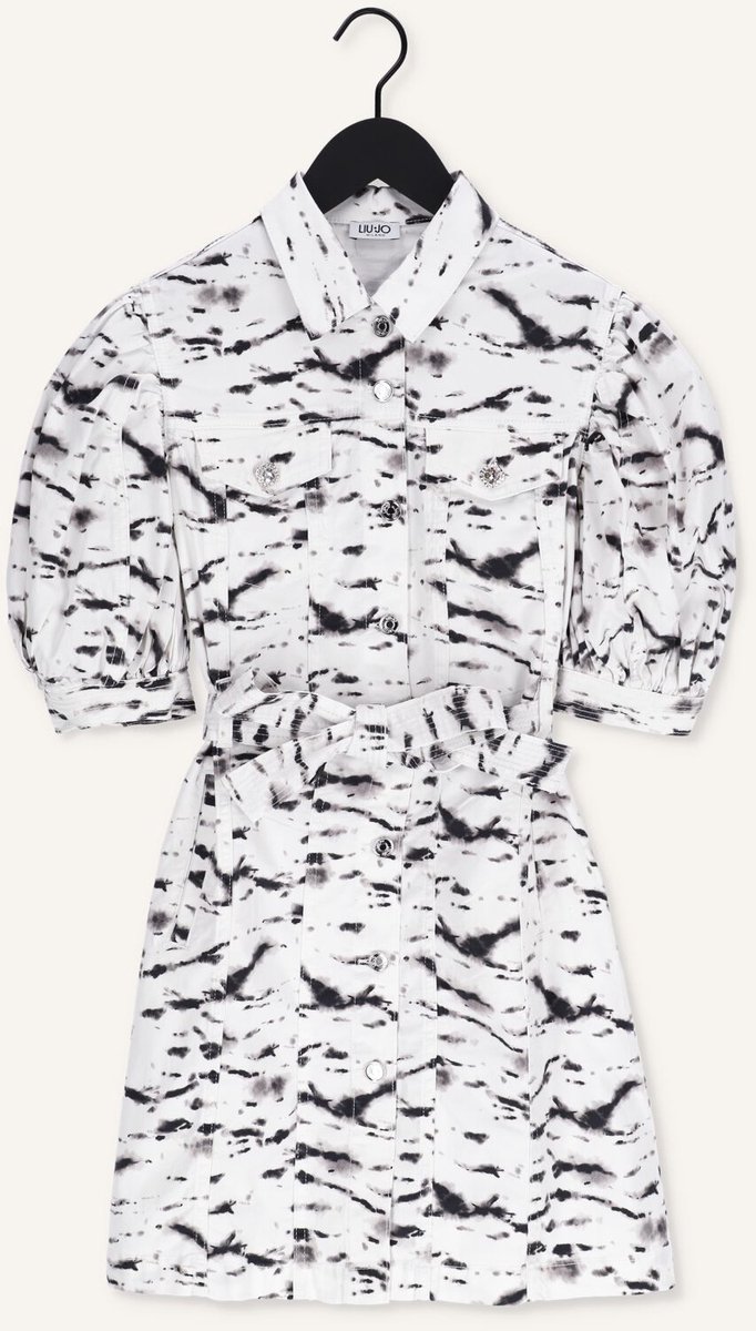 Liu Jo Abito Gabardina Dames - Jurk - Creme - Maat 36