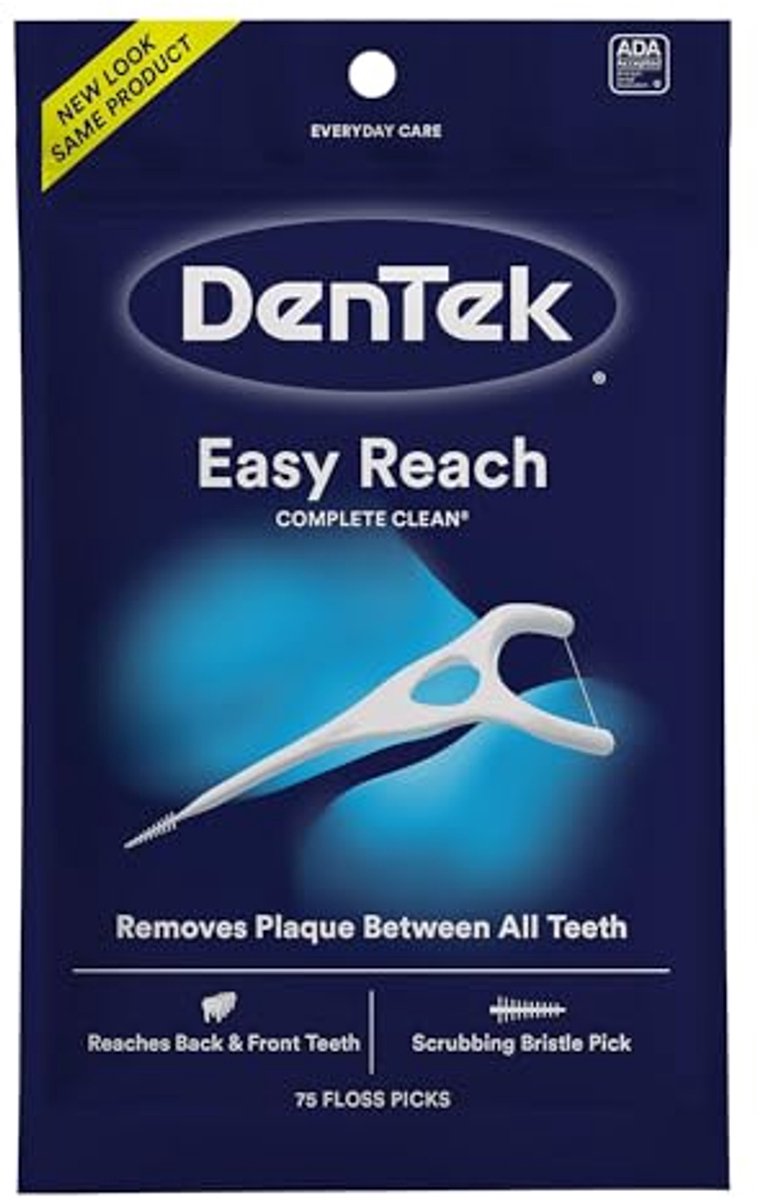 Floss Picks voor Eenvoudige en Grondige Tandreiniging - 75 Stuks