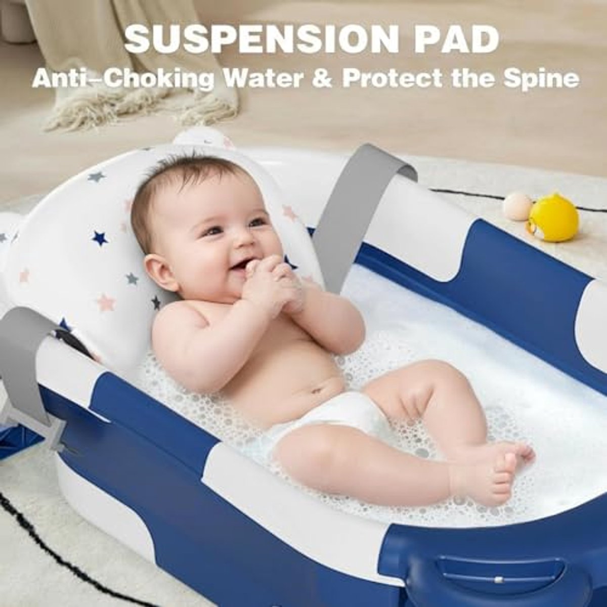 Opvouwbare Babybadkuip met Temperatuurmonitor thumbnail 3