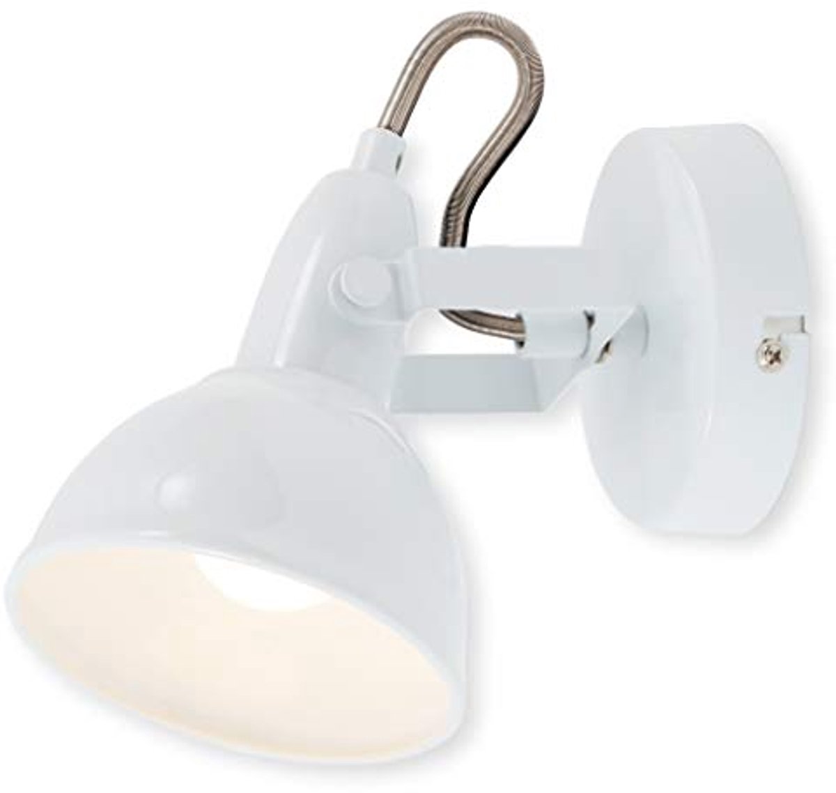 Vintage Wandlamp met Draaifunctie voor Binnen - E14 Fitting, Max. 40 Watt, 15.5x10 cm