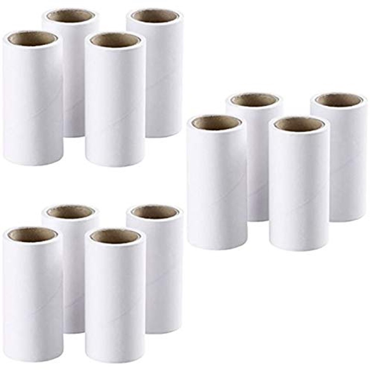 Vervangingsrollen voor pluisrollers - 12 stuks