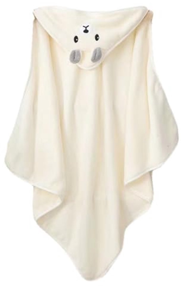 Babybadponcho met Capuchon - Kinderbadhanddoek voor Pasgeborenen en Kinderen (0-5 jaar)