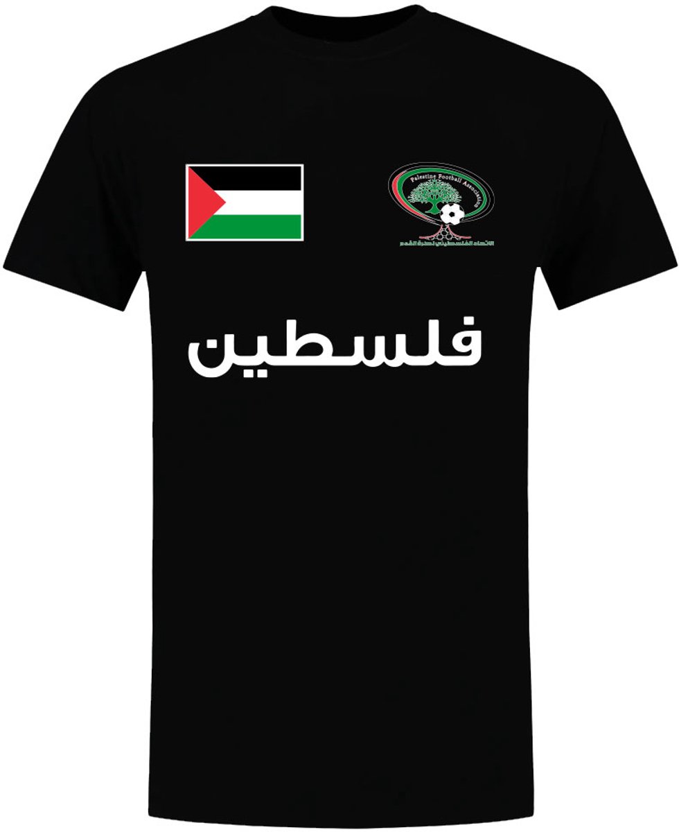 Palestina football Heren T-shirt - Voetbal - palestijnse vlag - leuk - shirt