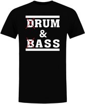 Drum and Bass Heren T-shirt - DnB Festival Shirt - EDM DJ Muziek
