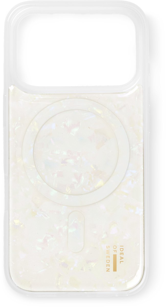 iDeal of Sweden Pearlised Case MagSafe geschikt voor iPhone 17 Pro Max White