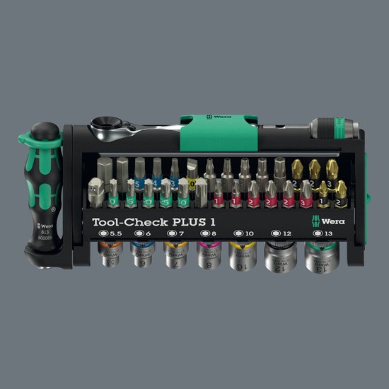 Wera Tool-Check PLUS 1, 39‑delig 05049055001