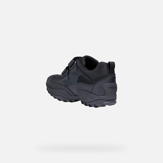 GEOX NEW SAVAGE ABX JONGENS Veterschoenen - ZWART
