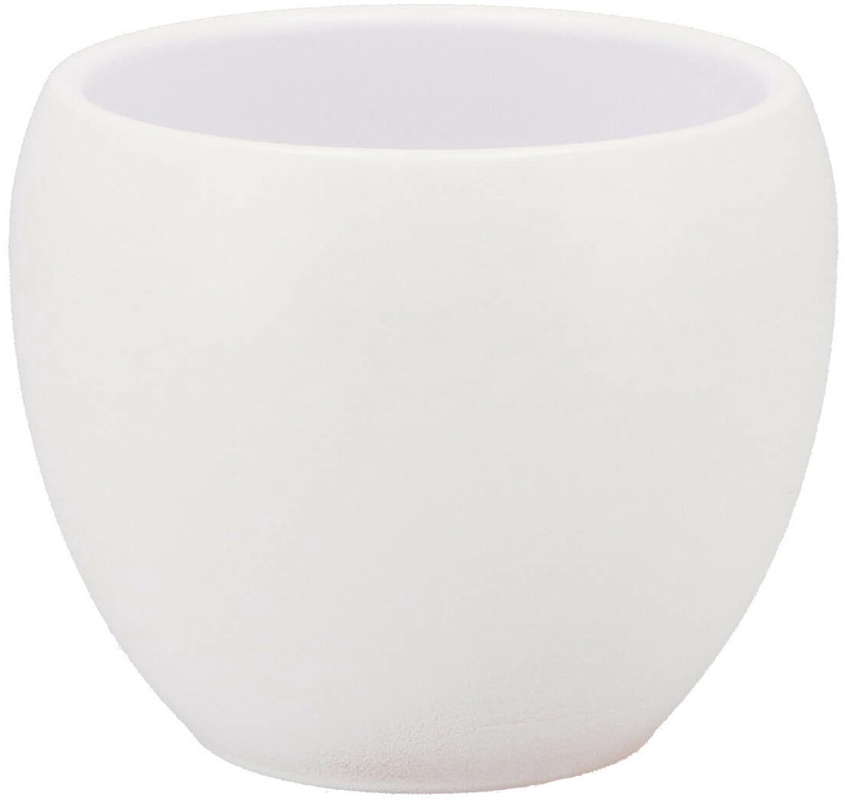 DK Design Bloempot/plantenpot Vinci - wit mat - voor kamerpl