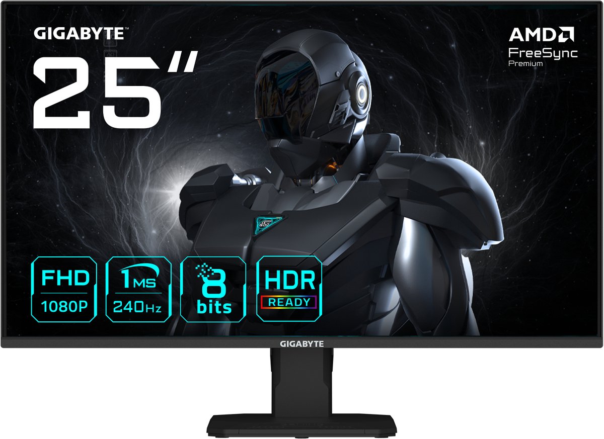 GIGABYTE GS25F2A Gaming Monitor 24.5" Full HD - GIGABYTE Technology Co., - €115,11
