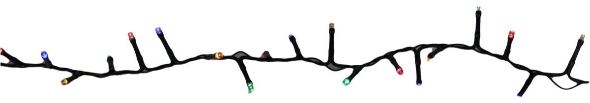 LED-lichtkrans Lifetime Multicolour 20 m Zon
