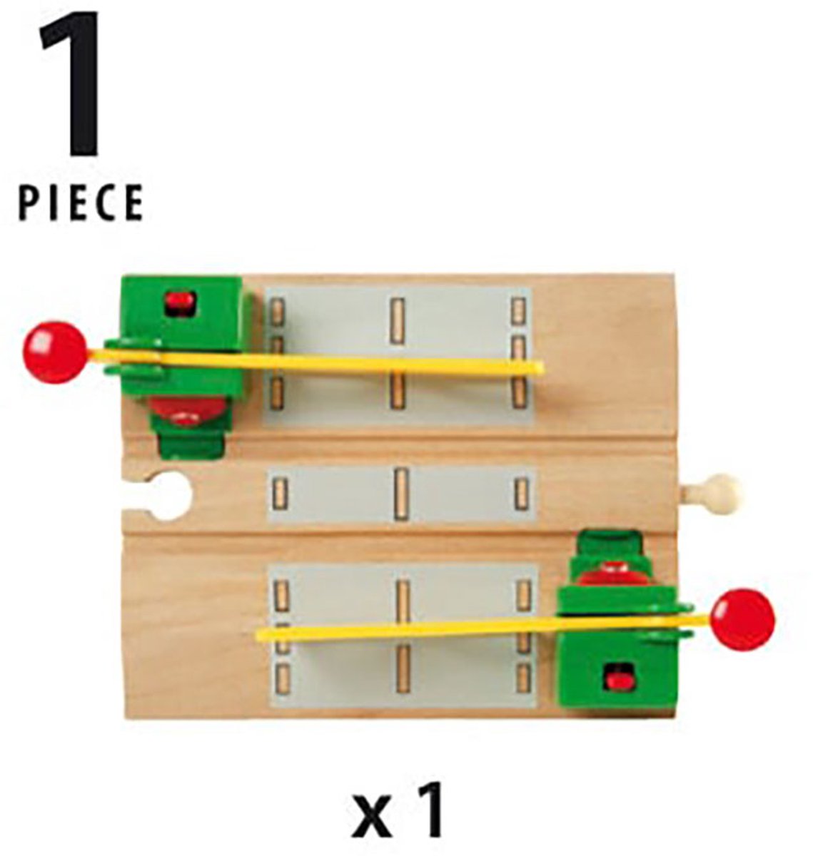 BRIO Magnetische spoorwegovergang - Trein speelgoed - 33750 — afbeelding 2