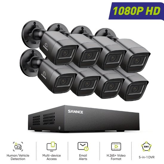 ZOSI 1080P HD 4-in-1 TVI/AHD/CVI/CVBS Videobewakingscamera voor Buiten met OSD-Knop, 3,6 mm lens, 40 M Infrarood Nachtzicht, IP67 Metalen Behuizing ZOSI 1080P HD 4-in-1 TVI/AHD/CVI/CVBS Videobewakingscamera voor Buiten met OSD-Knop, 3,6 mm lens, 40 M Infrarood Nachtzicht, IP67 Metalen Behuizing