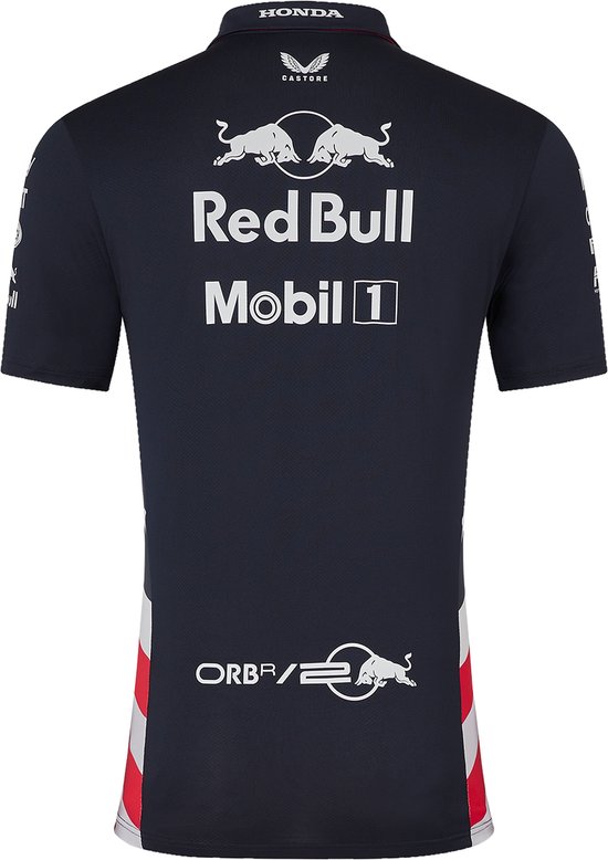Heren - USA Replica Team Polo 2024 - Red Bull Racing XXL - Max Verstappen van Red Bull Racing — afbeelding 3