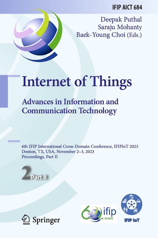 Springer Nature Proceedings Computer Science 2 - Internet of ... - cover