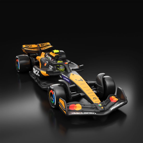 Jouets de course de Formule 1 en métal Premium Hot Wheels - Lando Norris McLaren