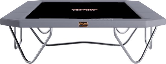 Avyna Opbouw Trampoline 520x305 cm – Grijs – Rechthoekig – Premium Kwaliteit – Grote Trampoline op Poten