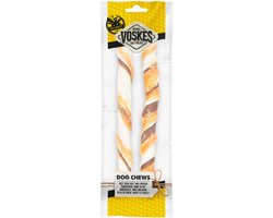 Voskes Stick Runderhuid, Rund en Kip 25 cm 2 stuks