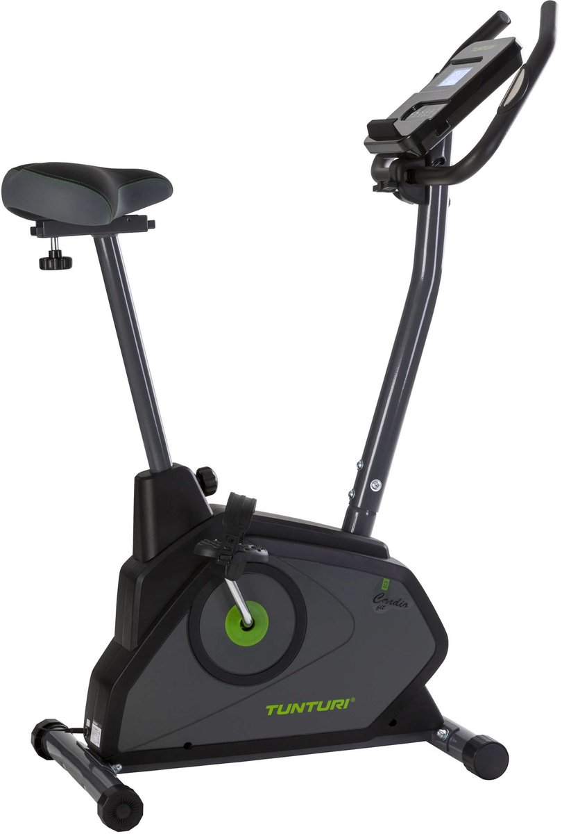 Tunturi Cardio Fit E30 hometrainer - Fitness fiets met ergometer - 12 trainingsprogramma's - Hartslagfunctie
