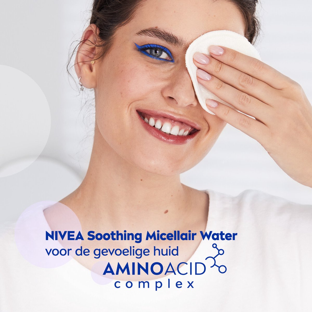 NIVEA 0% Residu Micellair Water Gevoelige Huid - 3 x 200 ml - Voordeelverpakking