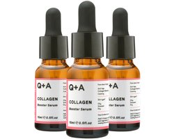 Q+A - Collagen Boost Serum - 3 x 15 ml - Voordeelverpakking