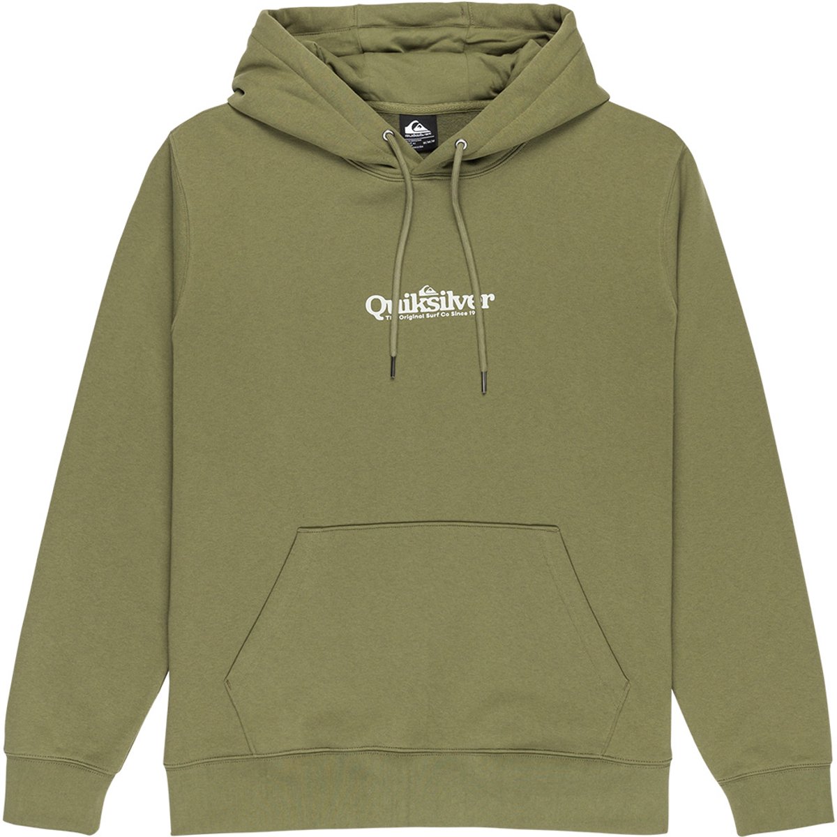 Quiksilver Screen Fineline Hoodie M Man Groen