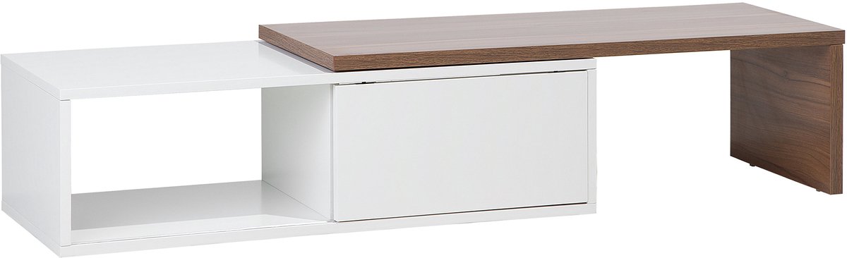 Beliani YONKERS - TV-meubel - Wit - MDF