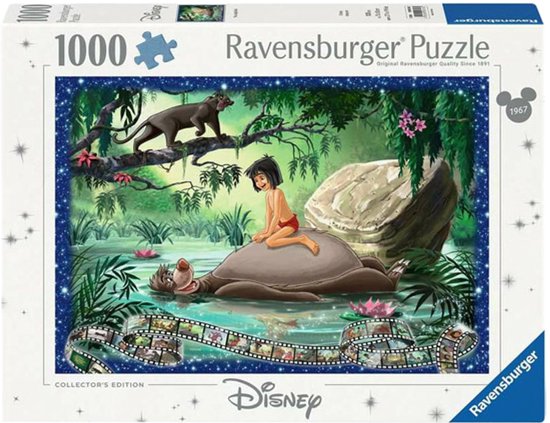 Foto: Ravensburger puzzel stripfiguren 1000 stukjes